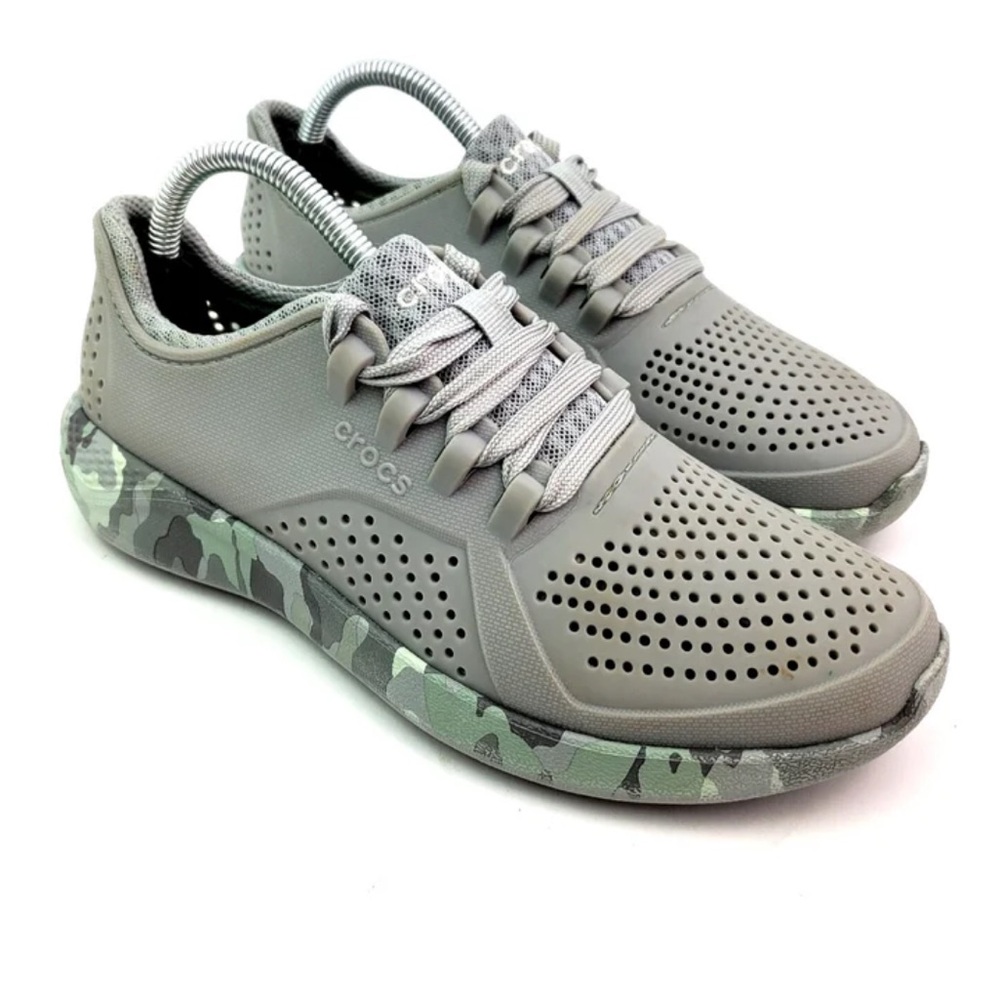 CROCS LiteRide Pacer Camo Sneakers